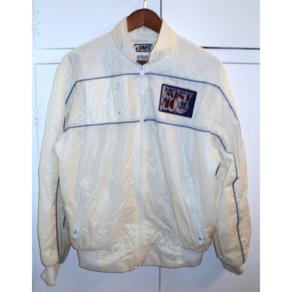 '86 MINT 400 DESERT RACE JACKET Las Vegas Casino DUKES RACING Windbreaker Zip L - Picture 1 of 7